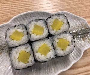 What Is Oshinko And How To Make Oshinko Sushi Roll