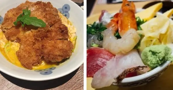 Chirashi vs Donburi